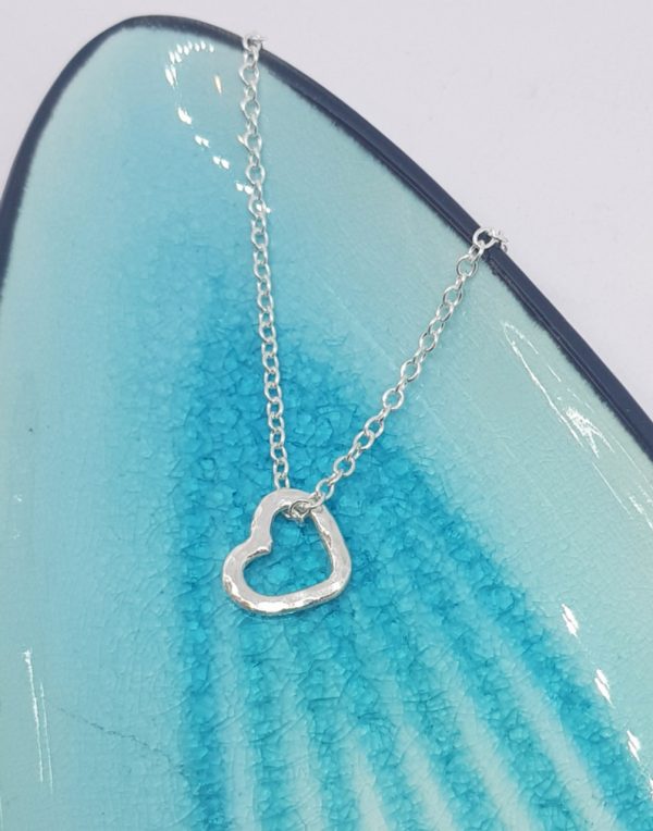 Silver Heart Necklace (Small)